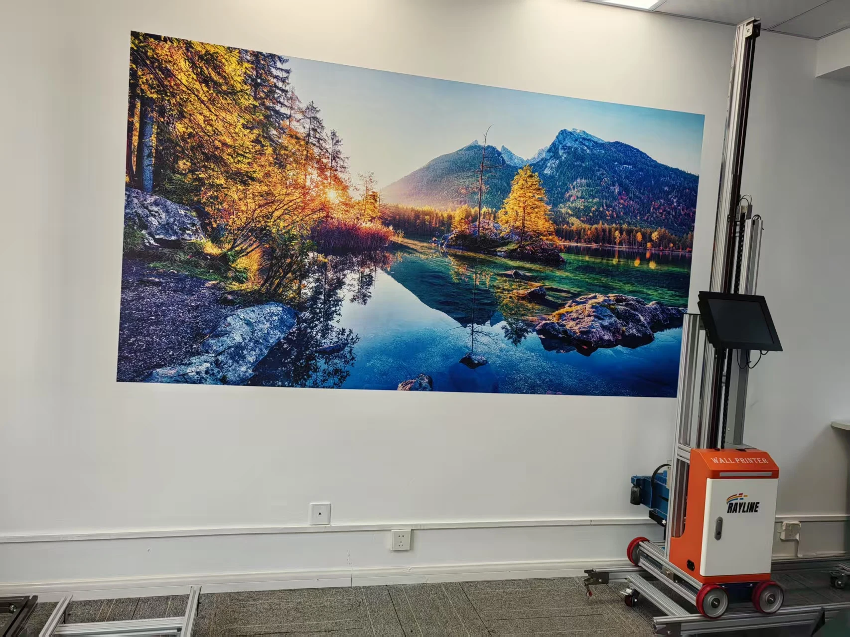 Machine d'impression murale verticale à encre UV, longueur/largeur illimitée, imprimante murale AI 4K, séparation et positionnement automatiques des Images - AliExpress 13 – Image 2