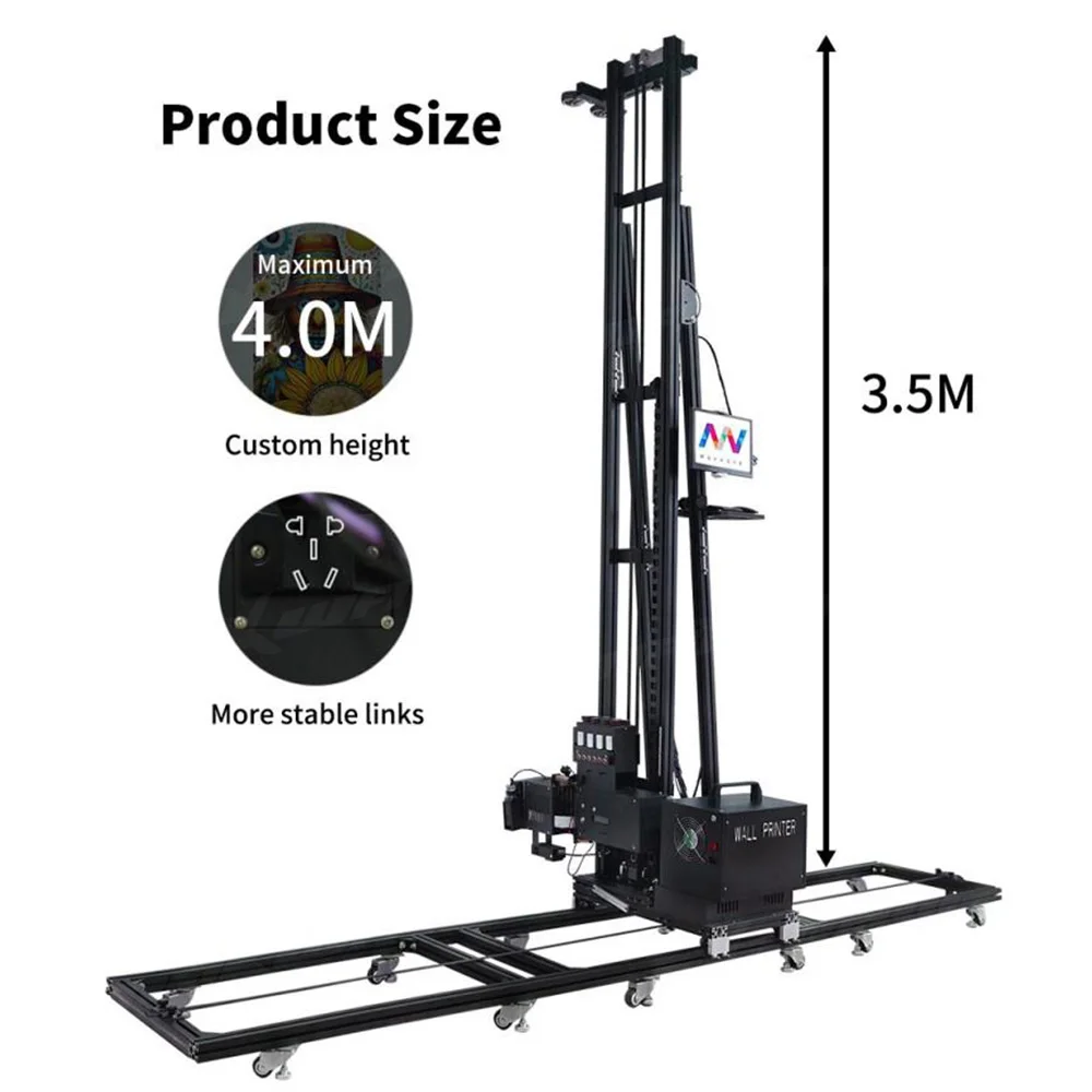 Imprimante murale intelligente avec positionnement laser rouge | Alignement sans erreur | Poignées d'arrière-plans complexes avec facilité - AliExpress 13 – Image 4