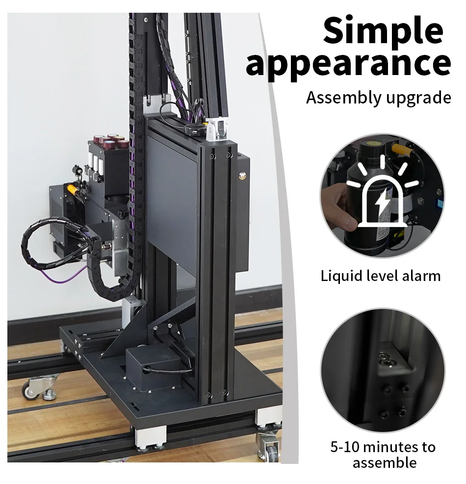 Imprimante murale intelligente avec positionnement laser rouge | Alignement sans erreur | Poignées d'arrière-plans complexes avec facilité - AliExpress 13 – Image 6